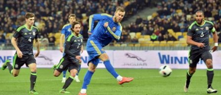 Amical: Ucraina - Tara Galilor 1-0